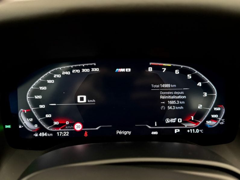 
								BMW SERIE 8 (G14) M8 COMPETITION 625 CH BVA8 CARBON CORE full									