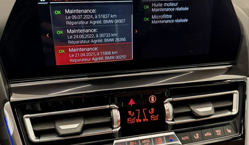 
								BMW Série 8 G15 Coupé M850i xDrive 4.4 i V8 530 cv Carbon Core full									