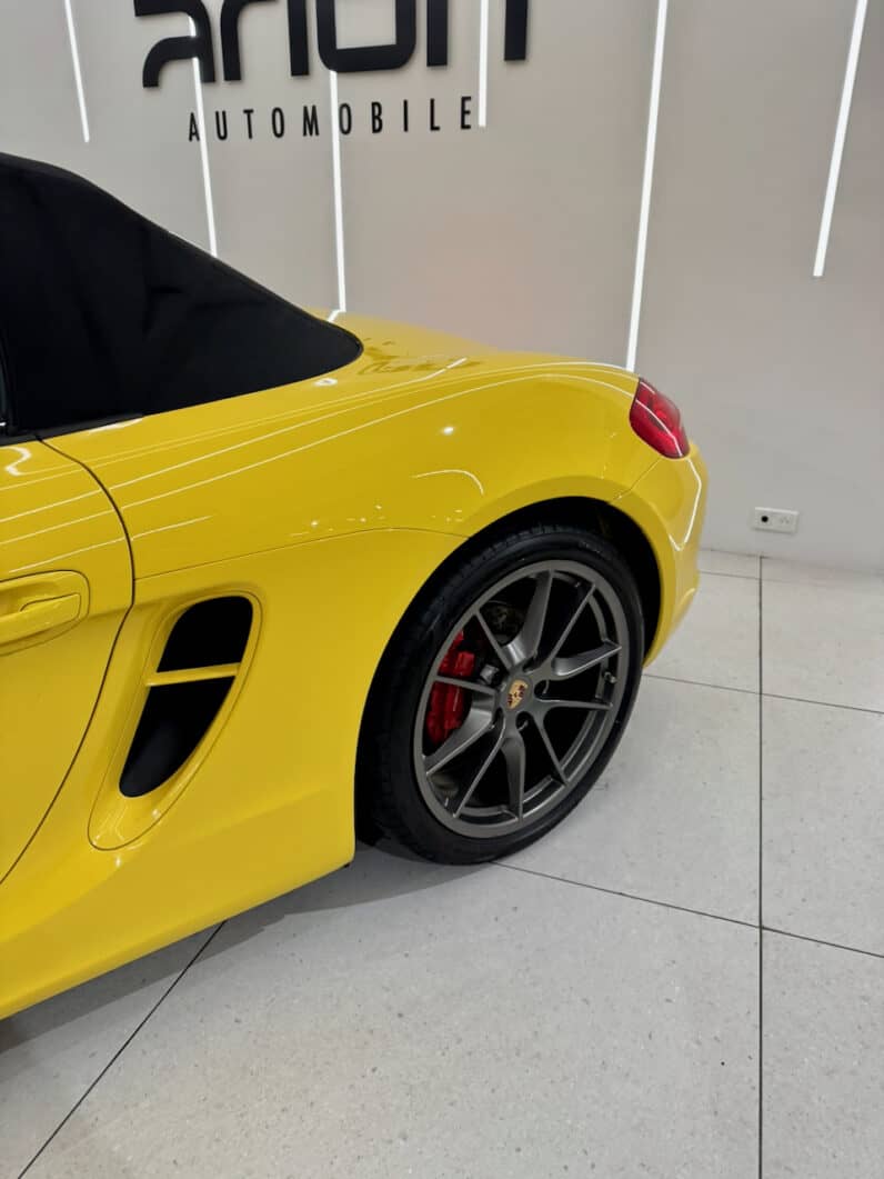 
								PORSCHE BOXSTER S 981 FLAT 6 3.4I 315 CH SUIVI COMPLET BOITE MECA full									