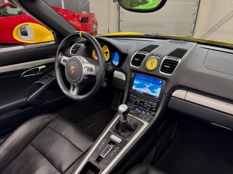 
								PORSCHE BOXSTER S 981 FLAT 6 3.4I 315 CH SUIVI COMPLET BOITE MECA full									