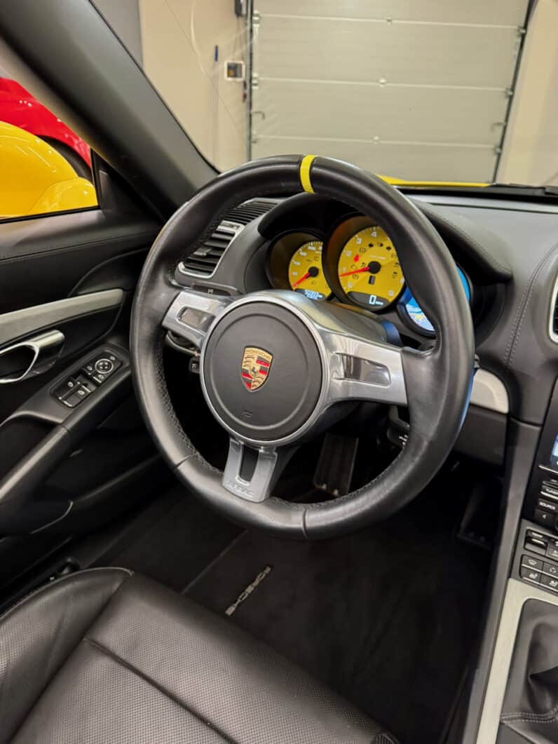 
								PORSCHE BOXSTER S 981 FLAT 6 3.4I 315 CH SUIVI COMPLET BOITE MECA full									