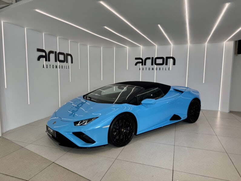 
								LAMBORGHINI HURACAN EVO RWD SPYDER 610 CH Blu Cepheus full									