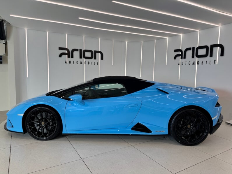 
								LAMBORGHINI HURACAN EVO RWD SPYDER 610 CH Blu Cepheus full									