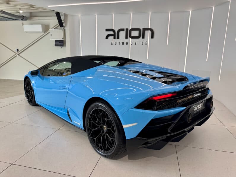 
								LAMBORGHINI HURACAN EVO RWD SPYDER 610 CH Blu Cepheus full									