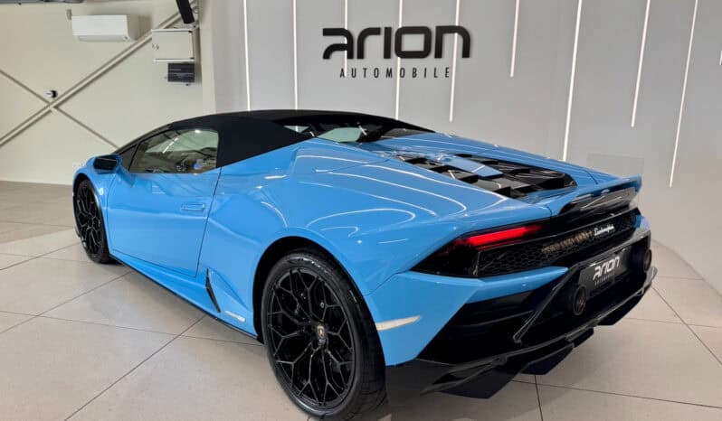 
								LAMBORGHINI HURACAN EVO RWD SPYDER 610 CH Blu Cepheus full									