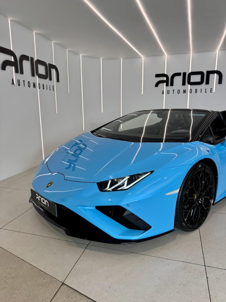 
								LAMBORGHINI HURACAN EVO RWD SPYDER 610 CH Blu Cepheus full									