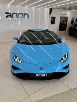 
										LAMBORGHINI HURACAN EVO RWD SPYDER 610 CH Blu Cepheus full									