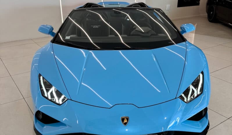 
								LAMBORGHINI HURACAN EVO RWD SPYDER 610 CH Blu Cepheus full									