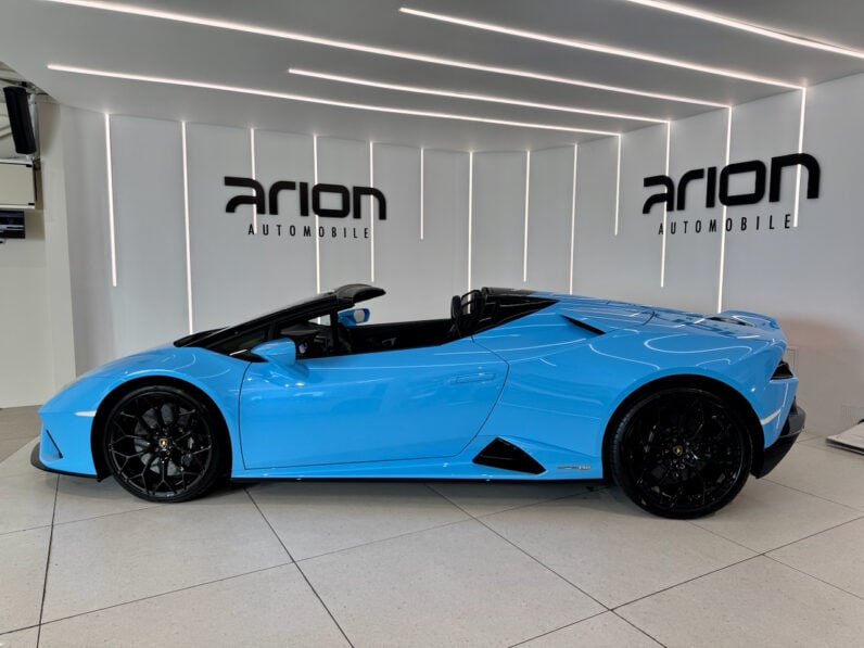 
								LAMBORGHINI HURACAN EVO RWD SPYDER 610 CH Blu Cepheus full									