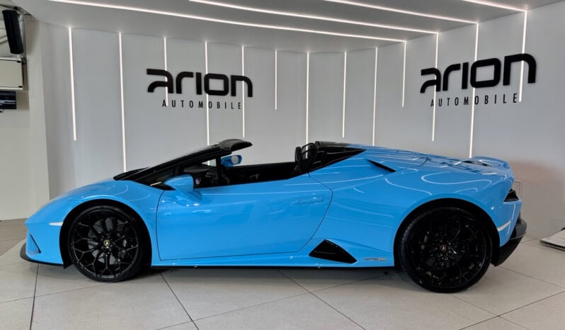 
								LAMBORGHINI HURACAN EVO RWD SPYDER 610 CH Blu Cepheus full									