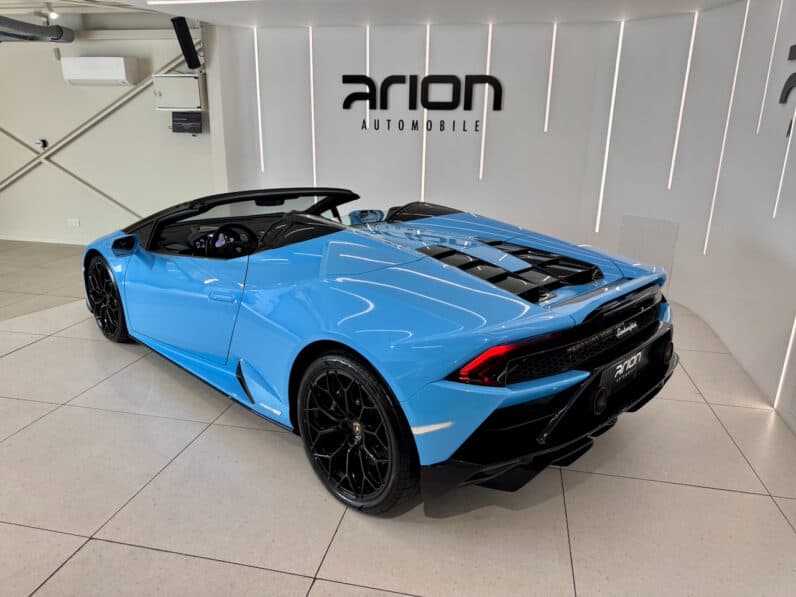
								LAMBORGHINI HURACAN EVO RWD SPYDER 610 CH Blu Cepheus full									