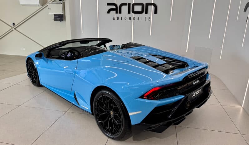 
								LAMBORGHINI HURACAN EVO RWD SPYDER 610 CH Blu Cepheus full									