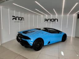 
										LAMBORGHINI HURACAN EVO RWD SPYDER 610 CH Blu Cepheus full									