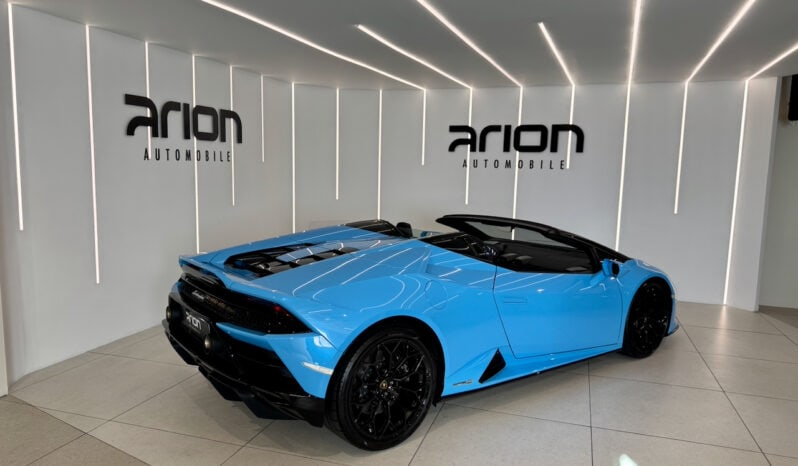 
								LAMBORGHINI HURACAN EVO RWD SPYDER 610 CH Blu Cepheus full									
