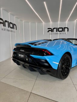 
										LAMBORGHINI HURACAN EVO RWD SPYDER 610 CH Blu Cepheus full									