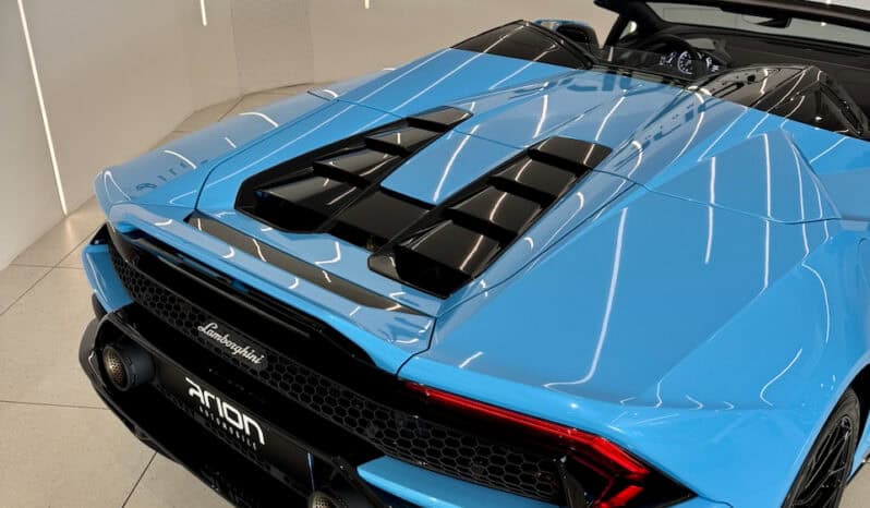 
								LAMBORGHINI HURACAN EVO RWD SPYDER 610 CH Blu Cepheus full									