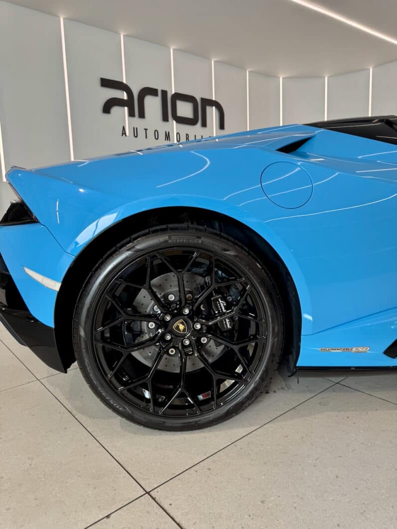 
								LAMBORGHINI HURACAN EVO RWD SPYDER 610 CH Blu Cepheus full									