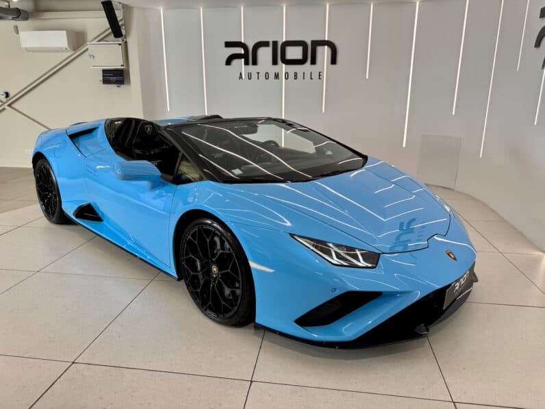 
								LAMBORGHINI HURACAN EVO RWD SPYDER 610 CH Blu Cepheus full									