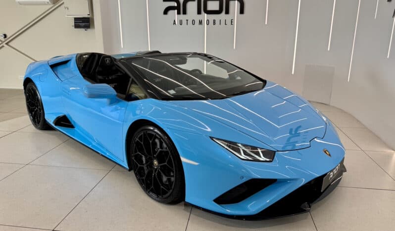 
								LAMBORGHINI HURACAN EVO RWD SPYDER 610 CH Blu Cepheus full									