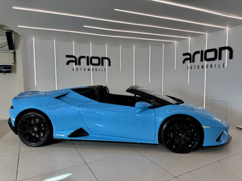 
								LAMBORGHINI HURACAN EVO RWD SPYDER 610 CH Blu Cepheus full									